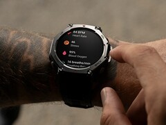 A Amazfit parece ter lançado uma ferramenta de monitoramento da pressão arterial para o T-Rex 3. (Fonte da imagem: Amazfit)