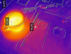 Gravação da câmera de imagem térmica do Fire 6