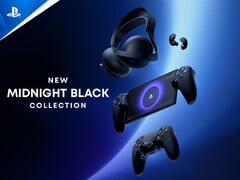 A coleção Midnight Black da Sony é composta por quatro lançamentos. (Fonte da imagem: Sony)