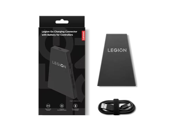 O conector de carregamento do Lenovo Legion Go é feito exclusivamente para o Legion Go. (Fonte da imagem: Lenovo)