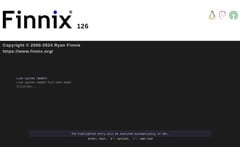 Tela de inicialização do Finnix 126 live Linux (Fonte da imagem: Finnix Blog) 