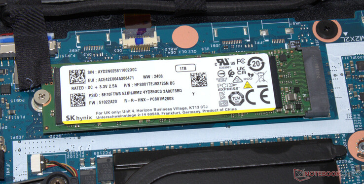 Um SSD PCIe 4 funciona como a unidade do sistema.