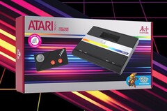 O Atari 7800+ vem com um jogo gratuito na caixa. (Fonte da imagem: Atari).