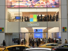 A principal loja da Microsoft Store em Nova York. (Fonte da imagem: Microsoft)