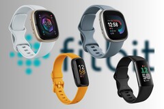 Os smartwatches e rastreadores de condicionamento físico da Fitbit geralmente herdam a tecnologia dos Pixel Watches mais sofisticados (Fonte da imagem: Fitbit - editado)