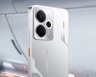 O Realme 14 5G apresenta um design inspirado na meca com detalhes em laranja. (Fonte da imagem: Realme)