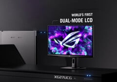 O ROG Swift OLED PG32UCDP é o primeiro monitor para jogos fora dos caros exemplos de OLED que suportam dois modos de exibição. (Fonte da imagem: ASUS - editado)