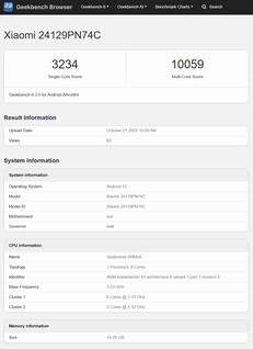 (Fonte da imagem: Geekbench)