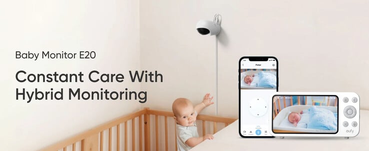 O Baby Monitor E20 da eufy. (Fonte da imagem: Eufy)