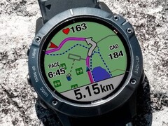 A atualização da versão beta 28.02 da Garmin está sendo lançada para alguns usuários do smartwatch Fenix 6 Pro. (Fonte da imagem: Garmin)