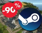 Anno 1800 está disponível no Steam até 13 de março com um desconto de 90%, por US$ 6 em vez de US$ 60. (Fonte da imagem: Steam)