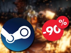 Até 20 de março, Mortal Kombat 11 está disponível no Steam com um desconto de 90%, por US$ 5 em vez de US$ 50. (Fonte da imagem: Steam)