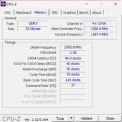 Informações sobre a RAM