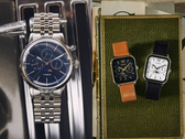 Os relógios Timex Marlin Moon Phase 40mm (à esquerda) e MTP-M305L (à direita), na foto. (Fonte da imagem: Timex/Casio)
