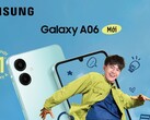 O Galaxy A06. (Fonte da imagem: Samsung)