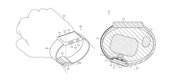 O senhor está vendo um conceito da SmartApple de medição da pressão arterial em um smartwatch. (Fonte da imagem: Apple)watch mit Blutdruckmessung (Bildquelle: Apple)