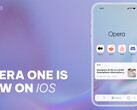 O Opera One já está disponível no iOS (Fonte da imagem: Opera)