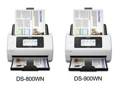 A Epson lança os rápidos scanners de documentos comerciais DS-800WN e DS-900WN EdgeLink. (Fonte da imagem: Epson)