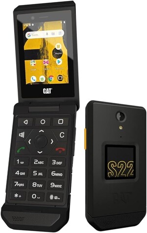 O CAT S22 Flip oferece toda a conveniência de um smartphone Android, sem a atração de realmente usá-lo, a menos que seja absolutamente necessário (Fonte: Amazon)