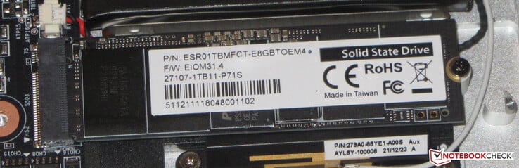 SSD NVMe primário de 1 TB para o sistema operacional