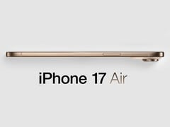 O suposto iPhone 17 Air pode vir com 9,5 mm de espessura ao redor da câmera. (Fonte da imagem: MacRumors - editado)