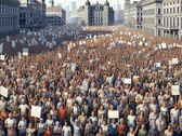 Vários ativistas ambientais foram presos na Sérvia durante protestos contra a construção de minas de lítio (fonte da imagem: DALL-E / AI)