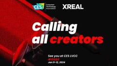 A XREAL anuncia sua presença na CES 2024. (Fonte: XREAL)