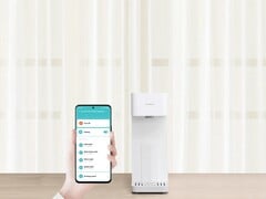 O Xiaomi Smart Water Dispenser (Hot and Cold) está sendo lançado globalmente. (Fonte da imagem: Xiaomi)