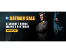 A imagem da capa da venda do Batman da Warner Bros. e da DC no Steam, com Bruce Wayne e Batman (Fonte da imagem: Steam)