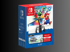 Switch OLED Mario Bros Wonder bundle (Fonte da imagem: billbil-kun X account)