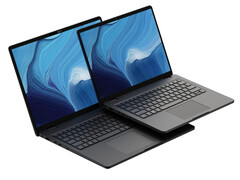 O Dell Pro 14 e o Dell Pro 16 serão eventualmente vendidos com uma opção entre processadores AMD e Intel. (Fonte da imagem: Dell)