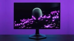 O monitor para jogos Alienware 27 360Hz QD-OLED é mostrado para referência. (Fonte da imagem: Alienware Arena)