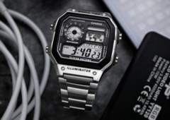 O Casio AE-1200WHD-1AV, que é apenas US$ 13 mais caro que o AE-1200WH-1A básico devido aos elementos metálicos. (Fonte da imagem: MTR Watches)