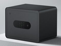 O Xiaomi Mijia Smart Safe 30cm oferece reconhecimento de impressão digital. (Fonte da imagem: Xiaomi)