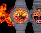 Os relógios Casio G-Shock Flame Inside foram revelados no Japão. (Fonte da imagem: Casio)
