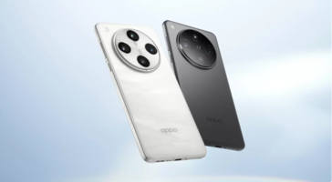 O Find X8 Pro nas cores branco pérola e preto espacial (Fonte da imagem: Oppo)