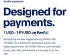 A stablecoin do PayPal já está disponível (Fonte: PayPal)