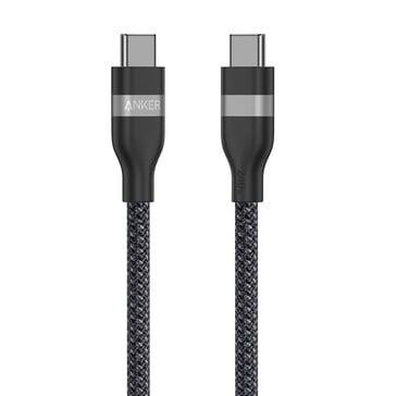 O cabo USB-C para USB-C da Anker (240 W, trançado com reciclagem). (Fonte da imagem: Anker)