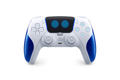 O controle Astro Bot Limited Edition apresenta os olhos de Astro no touchpad. (Fonte da imagem: PlayStation on X/Twitter)