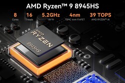 AMD Ryzen 9 8945HS (Fonte: Geekom)