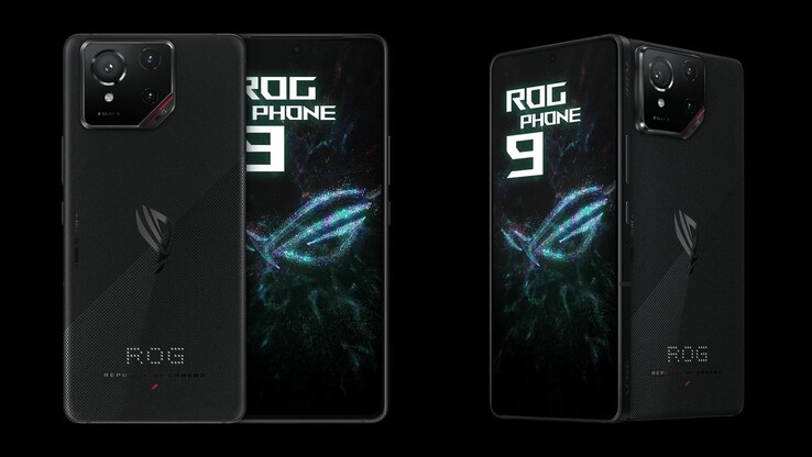 A série ROG Phone 9 terá um design semelhante ao da série ROG Phone 8. (Fonte da imagem: ASUS)