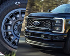 Um novo conjunto de vazamentos indica que uma potencial picape elétrica Ford Super Duty com motores de cubo pode estar chegando. (Fonte da imagem: Ford / Autoblog - editado)