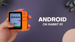 O Rabbit R1 pode ser executado sem problemas no site Android com quase todas as funções funcionando como deveria (Fonte da imagem: HowToMen no YouTube)