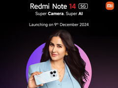 Afinal, o Redmi Note 14 5G receberá um lançamento global direto. (Fonte da imagem: Xiaomi)