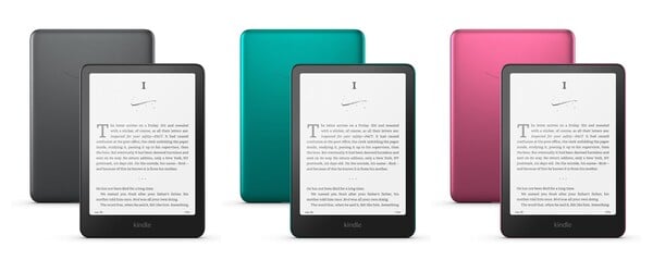 O Kindle Paperwhite Signature Edition tem mais espaço de armazenamento e carregamento sem fio. (fonte da imagem: Amazon)