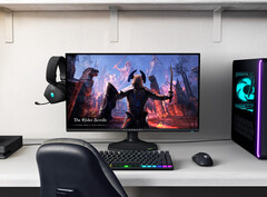 O novo monitor Alienware da Dell pode rodar em 4K/180 Hz ou 1080p/360 Hz. (Fonte da imagem: Dell)