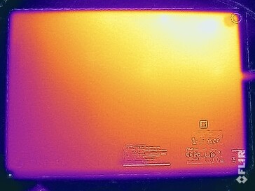 Teste de estresse de temperatura da superfície (verso)