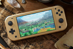 Por enquanto, o Switch Lite Hyrule Edition só pode ser encomendado no Reino Unido. (Fonte da imagem: Nintendo)