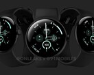 Há rumores de que a série Pixel Watch 3 estará disponível nas cores preta, avelã, prata e rosa. (Fonte da imagem: OnLeaks)