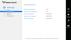 UEFI do Minisforum MS-A1